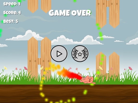 Rainbow cat screenshot