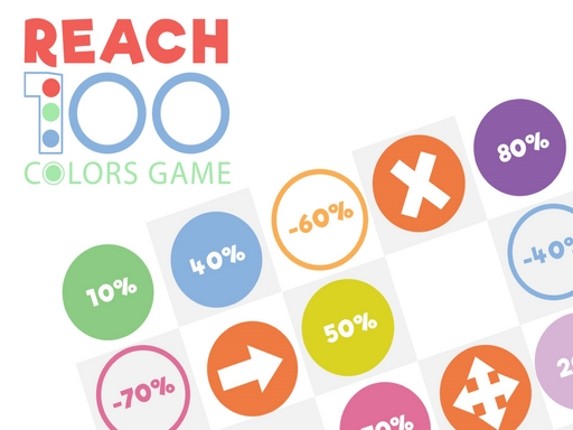 Reach 100 : Colors Game Image