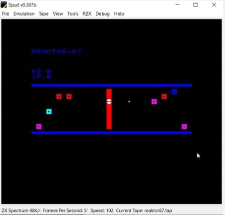 Reaktor87 (Sinclair ZX Spectrum) by lupoman Image
