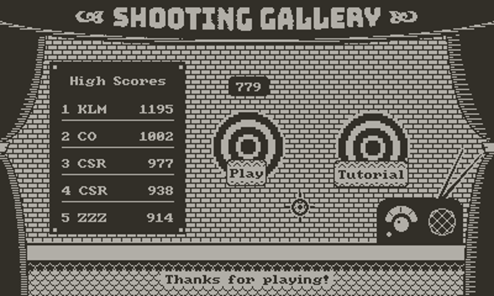 Shooting Gallery screenshot