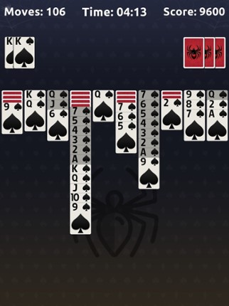 Spider Solitaire, Card Game screenshot