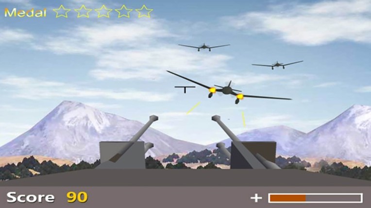 Anti Aircraft Gun Defense:Airstrike Shooting screenshot