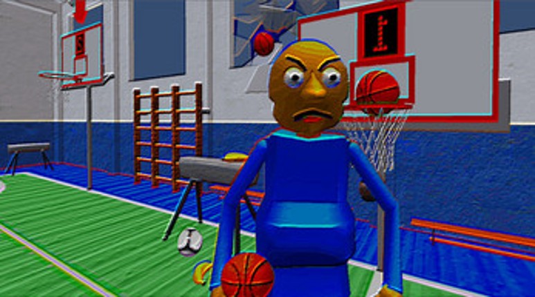Baldi Brother Aventure Basketball School Neighbor Image