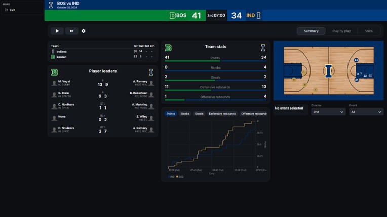 Basketball Legacy Manager 26 screenshot