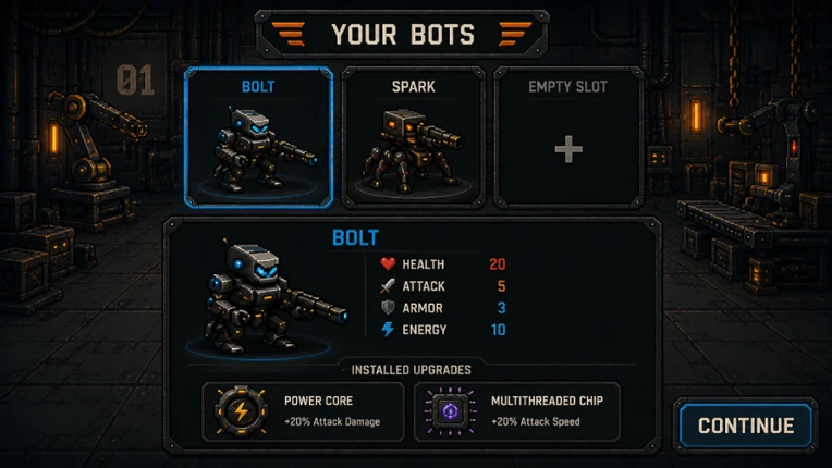 Battle Bots Auto Battler Image