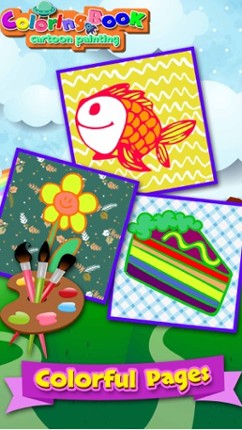 Coloring Book :Cartoon Painting Image