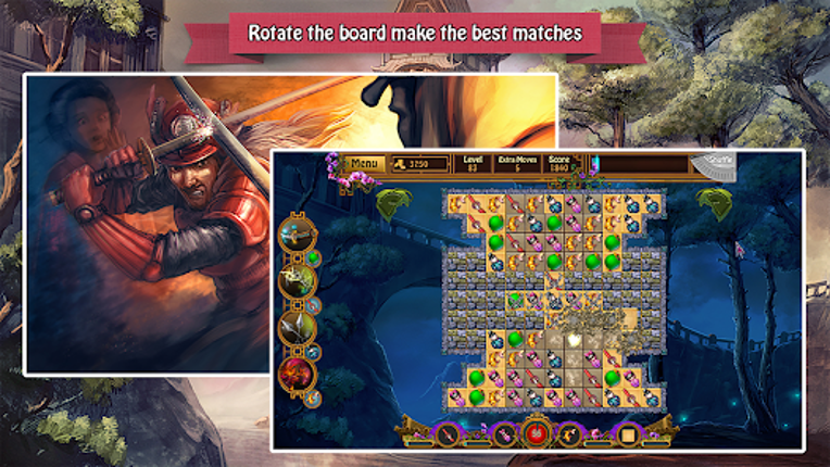 Tales of the Orient: Match 3 screenshot