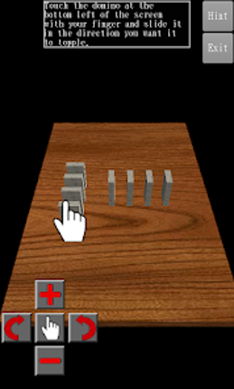 3D Domino Toppling Image