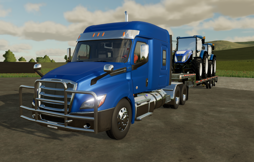 Games like 2022 Freightliner Cascadia XT/Condo Sleeper Truck FS22(Update)