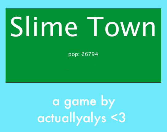 Slime Town City Hall Game Cover