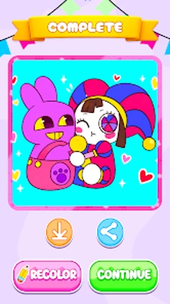 Playtime Coloring Book Image