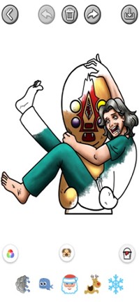 Monsters Paint &amp; Bouncing Ball screenshot