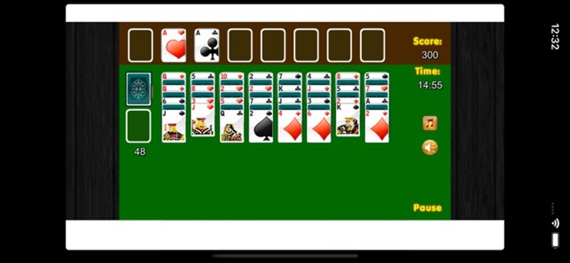 SoliJoy solitaire card game screenshot