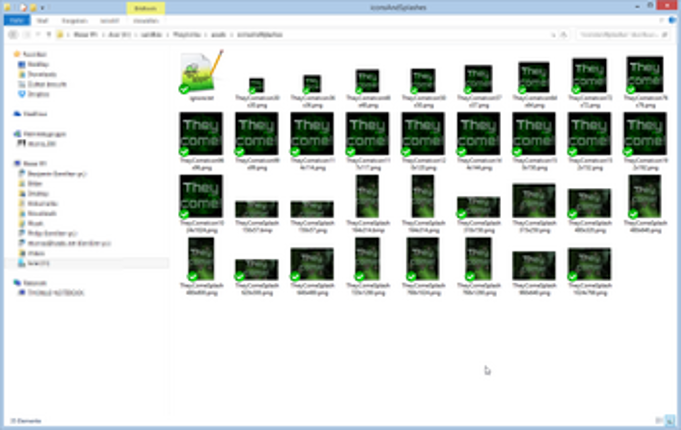 Splashscreen and Icon Generator screenshot