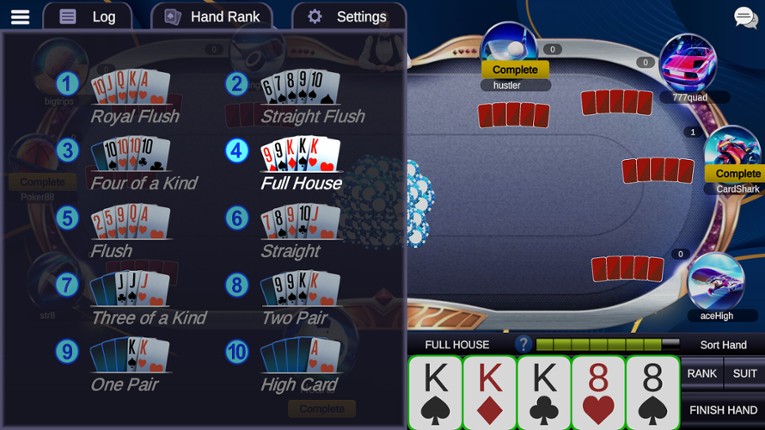 Switch Poker screenshot