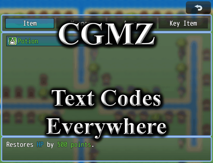 Games like [CGMZ][Alpha] Text Codes Everywhere for RPG Maker MZ
