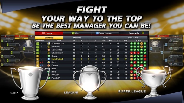 Total Football Manager Mobile screenshot