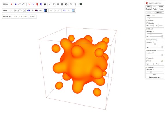 Visualis Electromagnetism screenshot