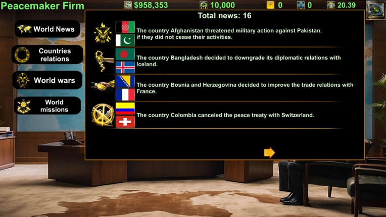World Diplomat screenshot