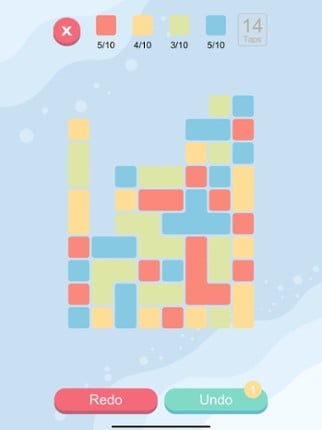 Blocks And Taps - Brain puzzle Image