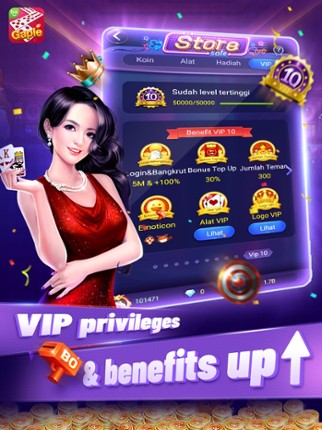 Domino Gaple Boya:Qiuqiu Capsa screenshot