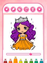 Drawing princess learning game Image