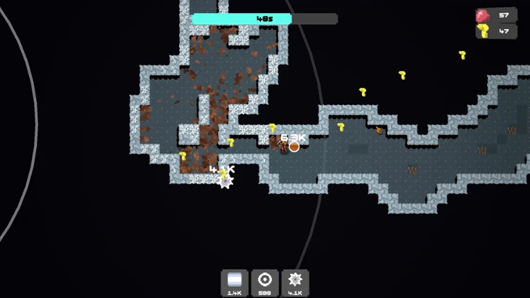 endless digging screenshot