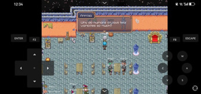 Flower and Rhen screenshot