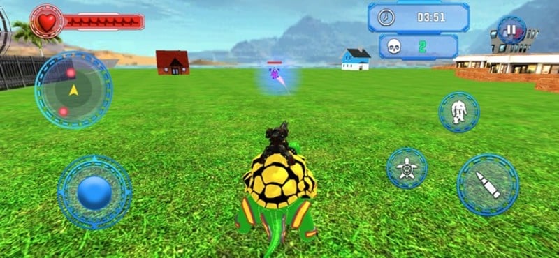 Flying Rabbit Robot Fight screenshot