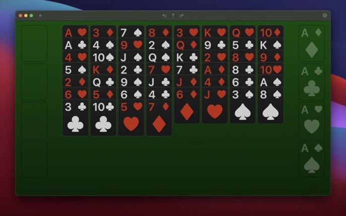 FreeCellﾠ Solitaire Image