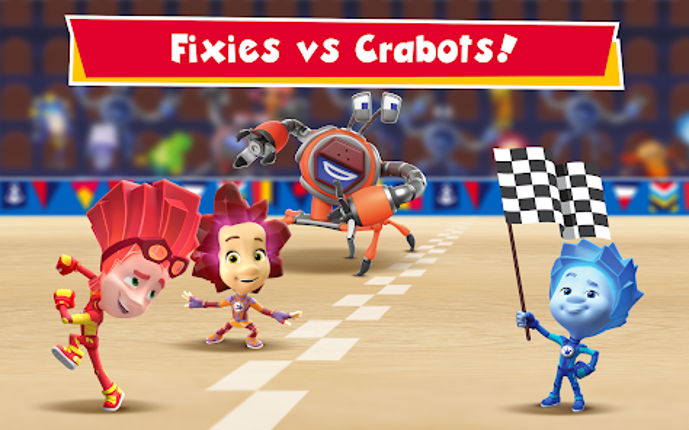 Fixies vs Crabots: Cool Game! screenshot