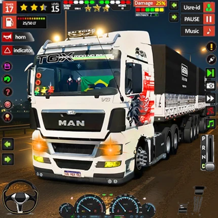 Euro Truck Games Simulator 3D Image