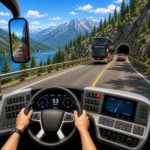 Games like US Bus Simulator City Drive 3D