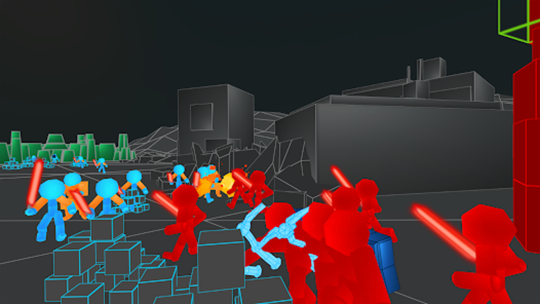 Stickman: Legacy of Neon Warri screenshot