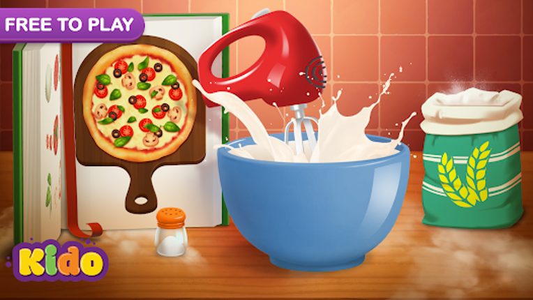 Pizza Baking Kids Games Image