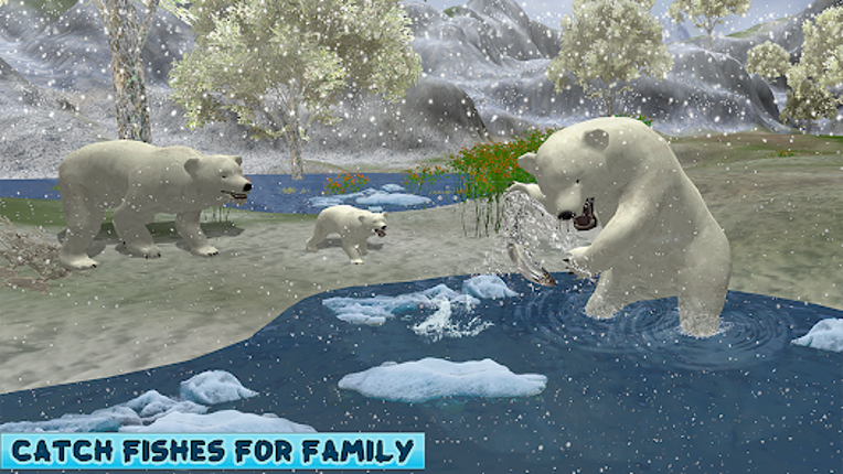 Polar Bear Family Survival Image