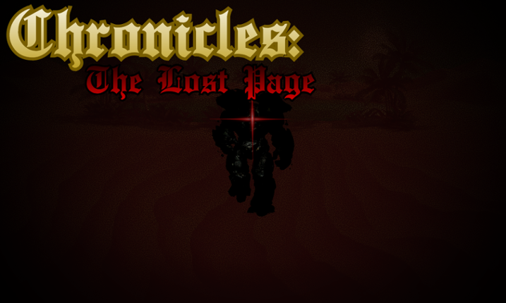 Chronicles: The Lost Page Game Cover