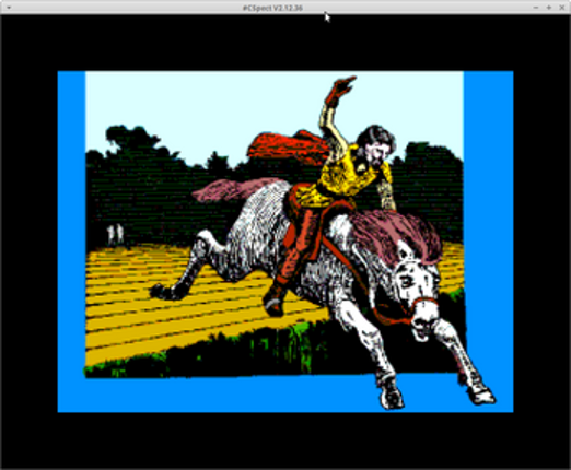 Gamebook Adventure Reader (ZX Next) Image