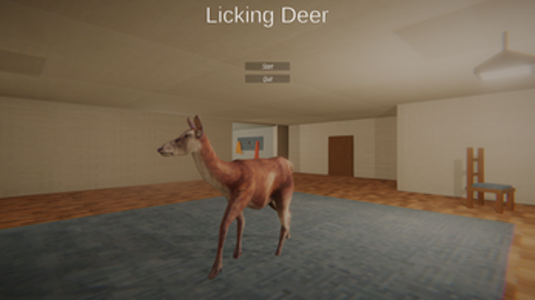 Licking Deer screenshot