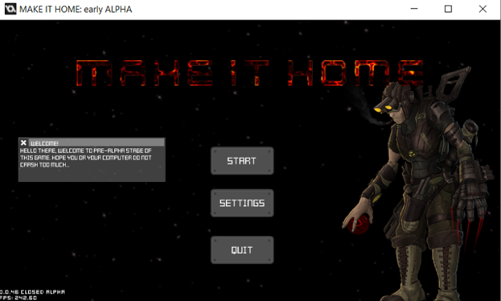 Space Shooter - Make It Home Image