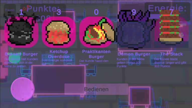 Nightclub Burger Rush screenshot