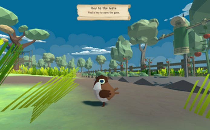 Scarecrow and Sparrow Image