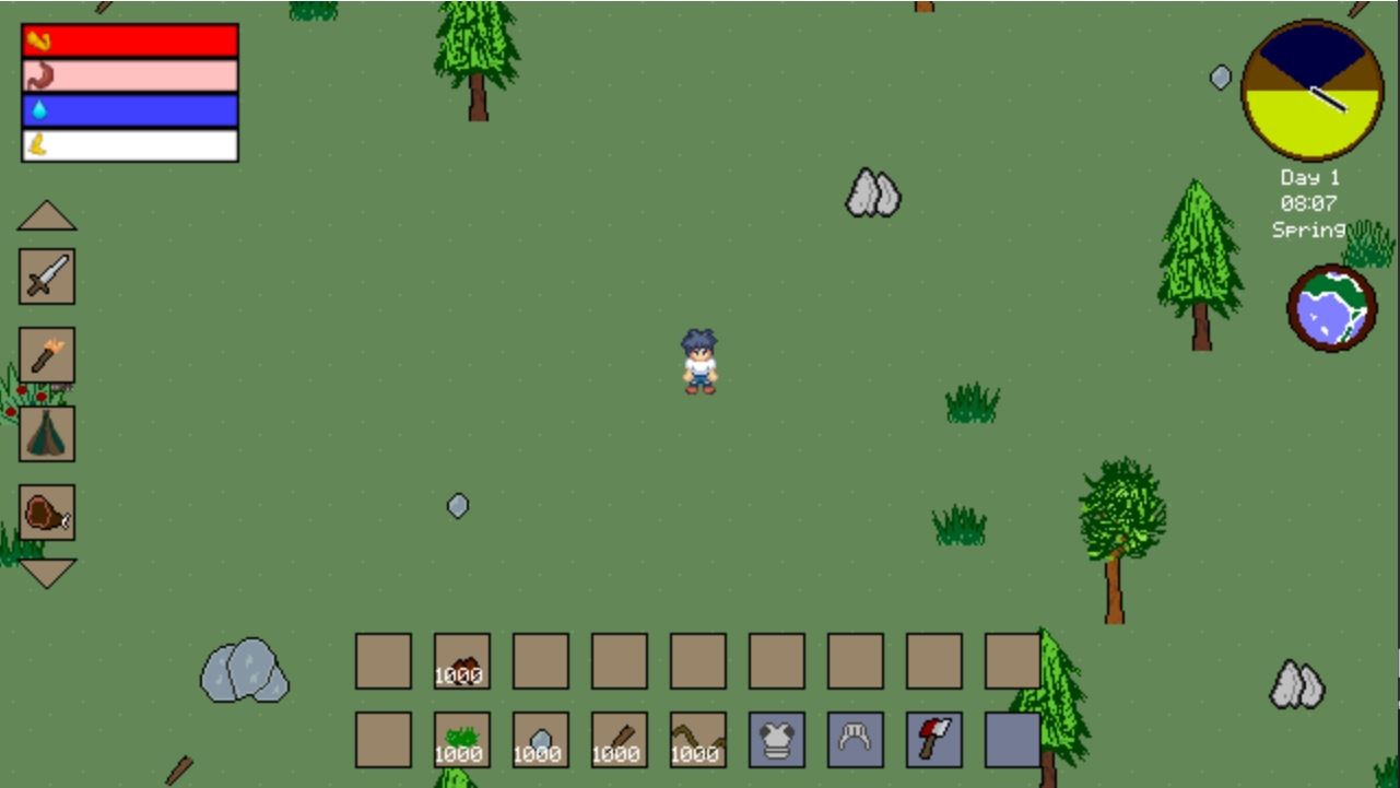 Games like GameMaker Survival Engine basic