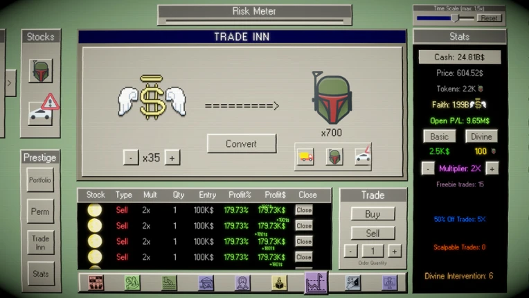 God of $tocks screenshot
