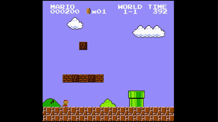 Super Mario Level 1-1 Image