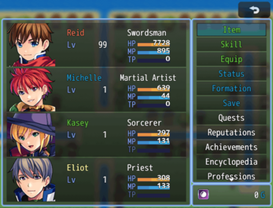 [CGMZ][Alpha] Text Codes Everywhere for RPG Maker MZ Image