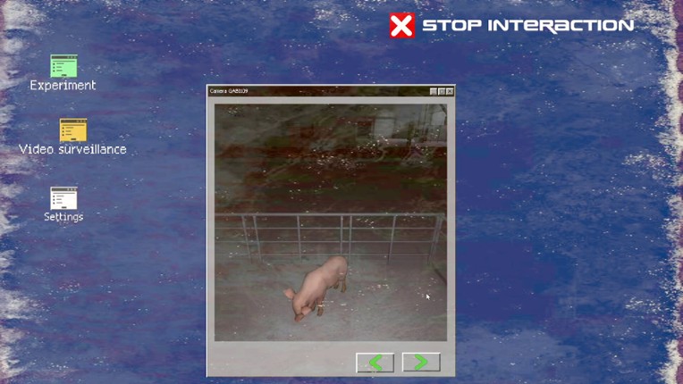 The three little pigs at the slaughterhouse Image
