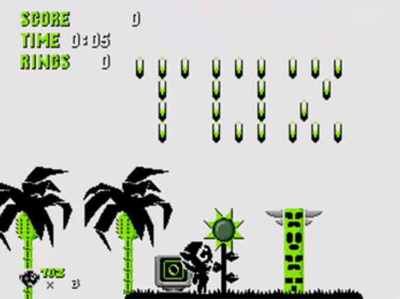 Toz the Gremlin (Sonic 1 Hack) screenshot