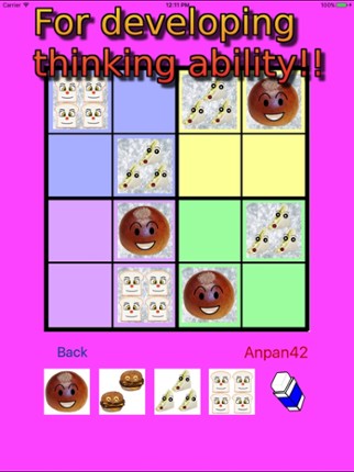 Anpan Bread Easy Sudoku 4x4,6x6,7x7 screenshot