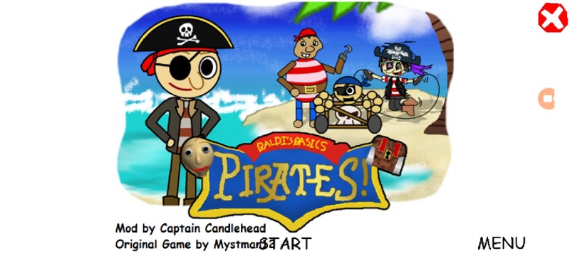 Baldi's Basics Pirates! Android Port Image